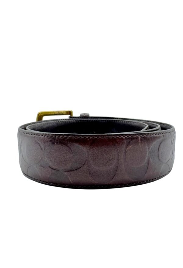 COACH - BELT MONOGRAM BROWN - Image 6